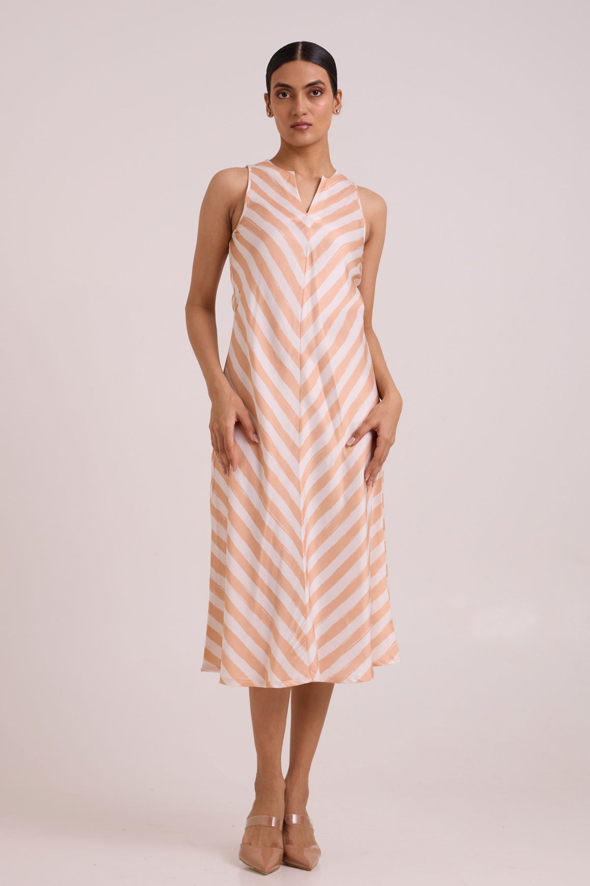 Neo Almond Slip Dress