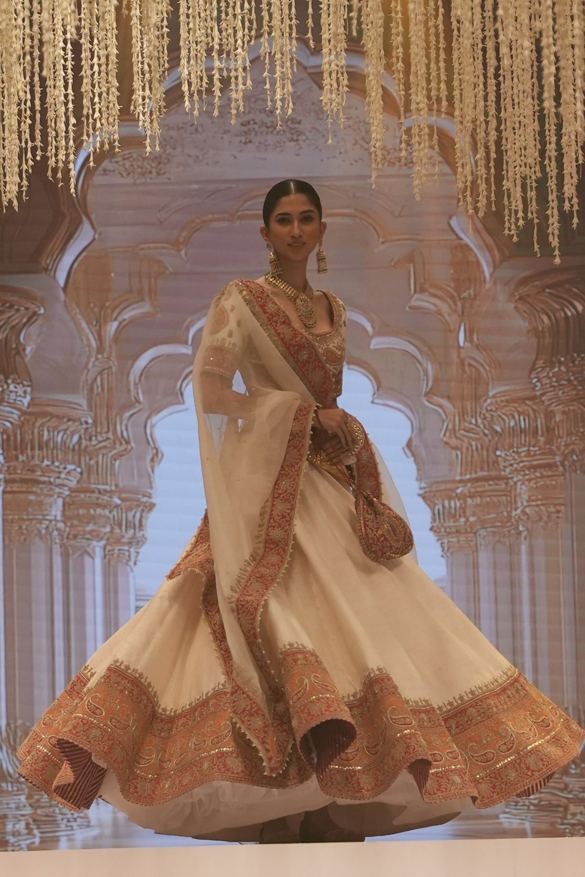 Daisy Ivory Lehenga Set