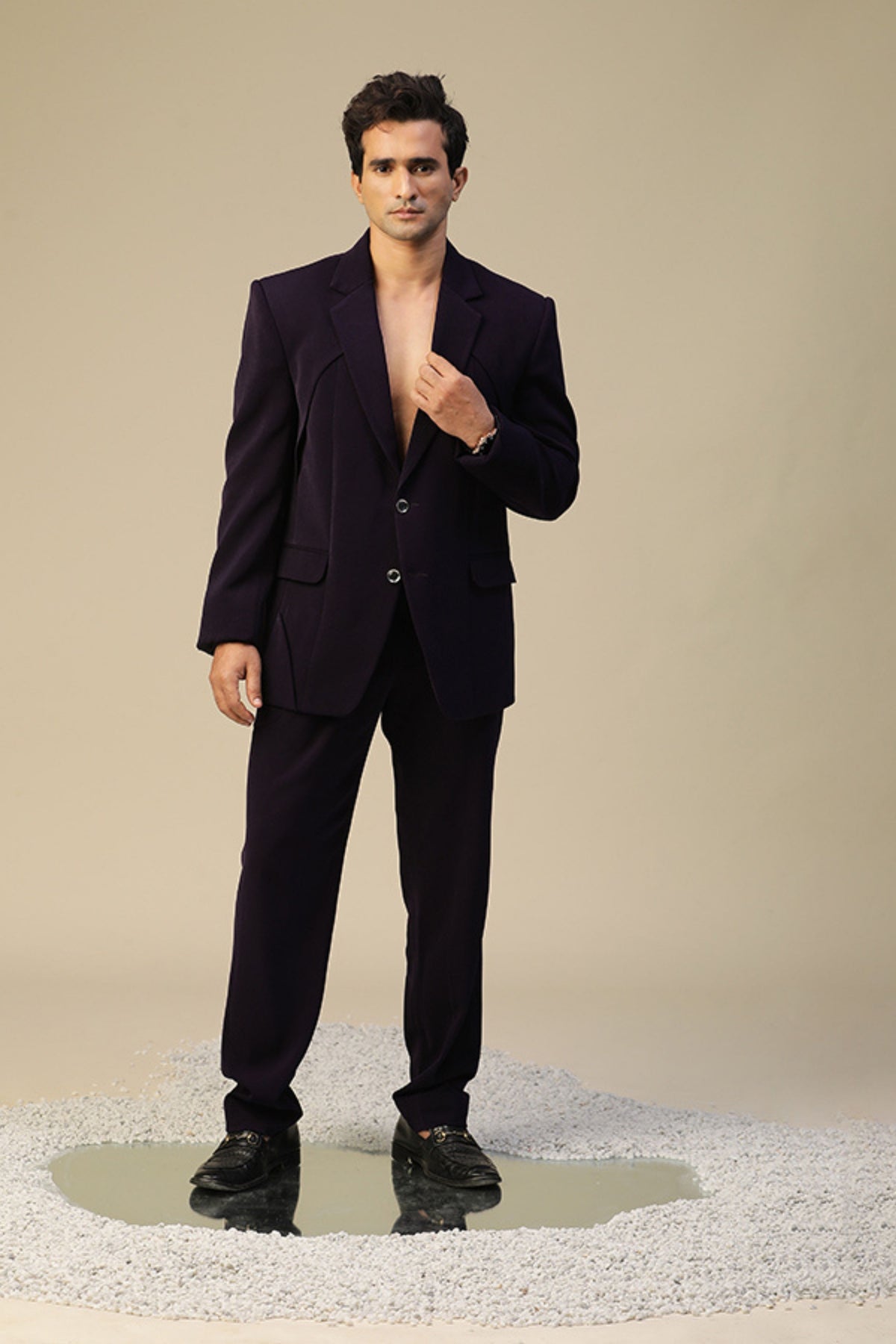 Purple Suit Set