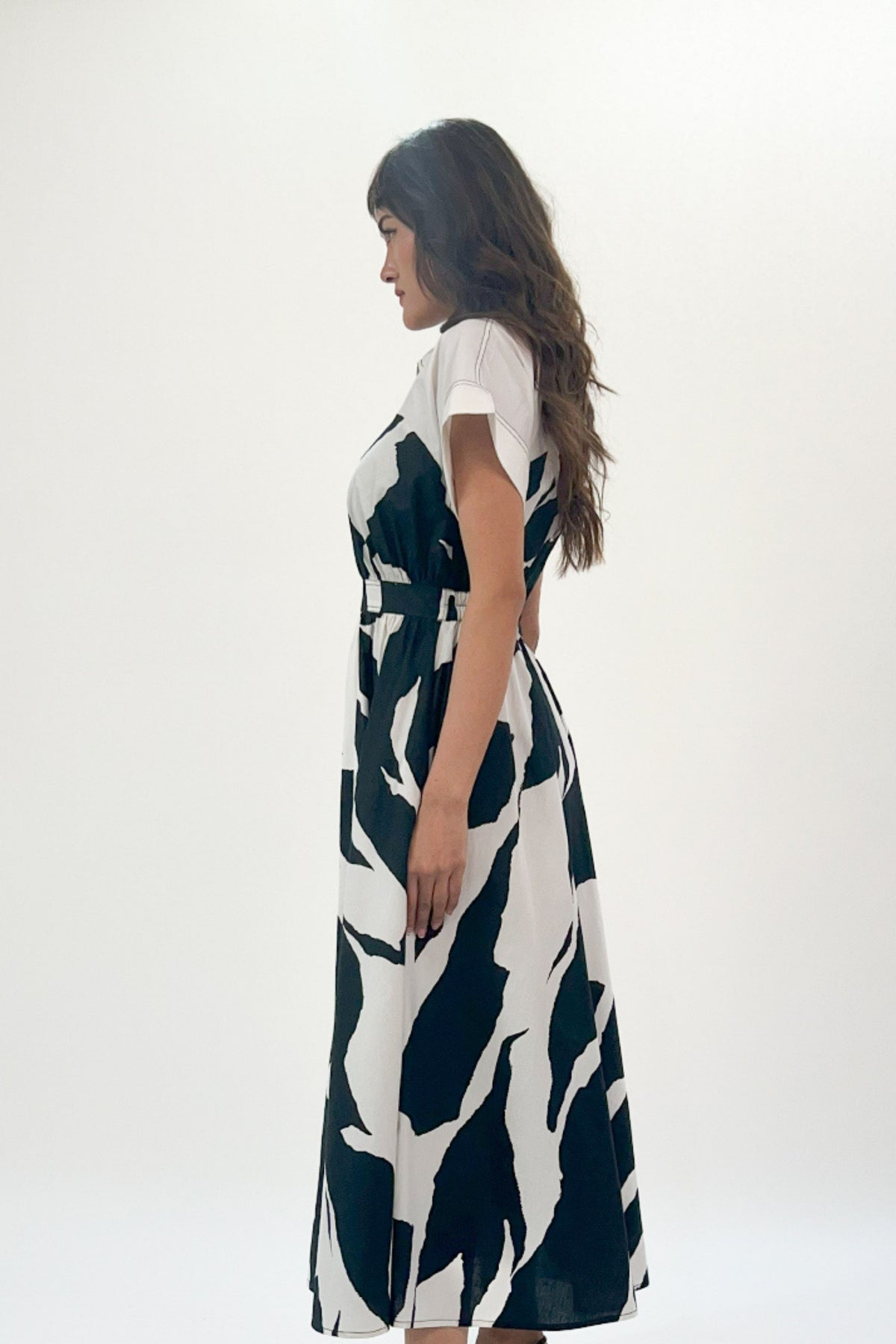 Stream Cup Zip Dress