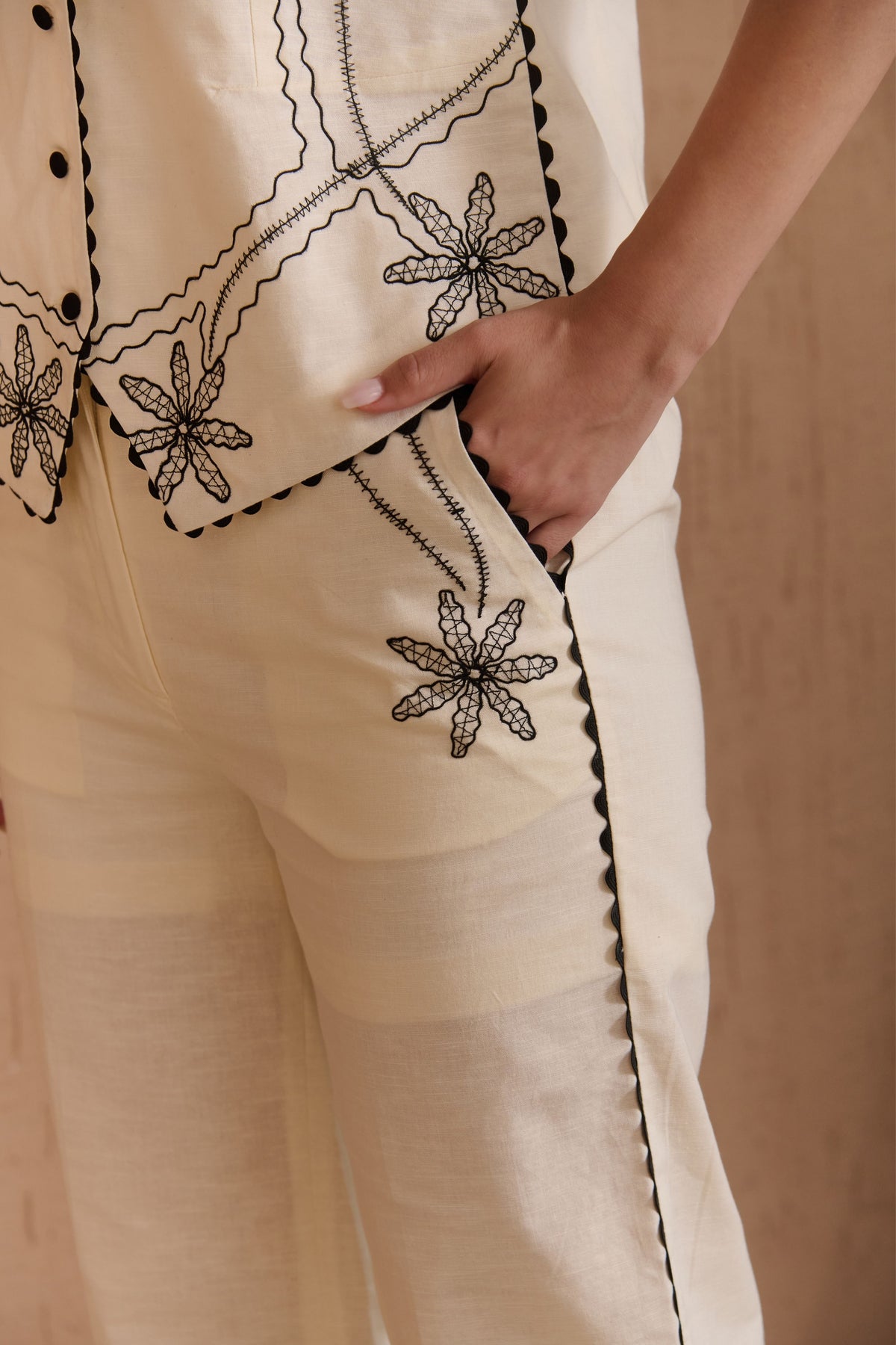 Niva Ecru Co-ord Set