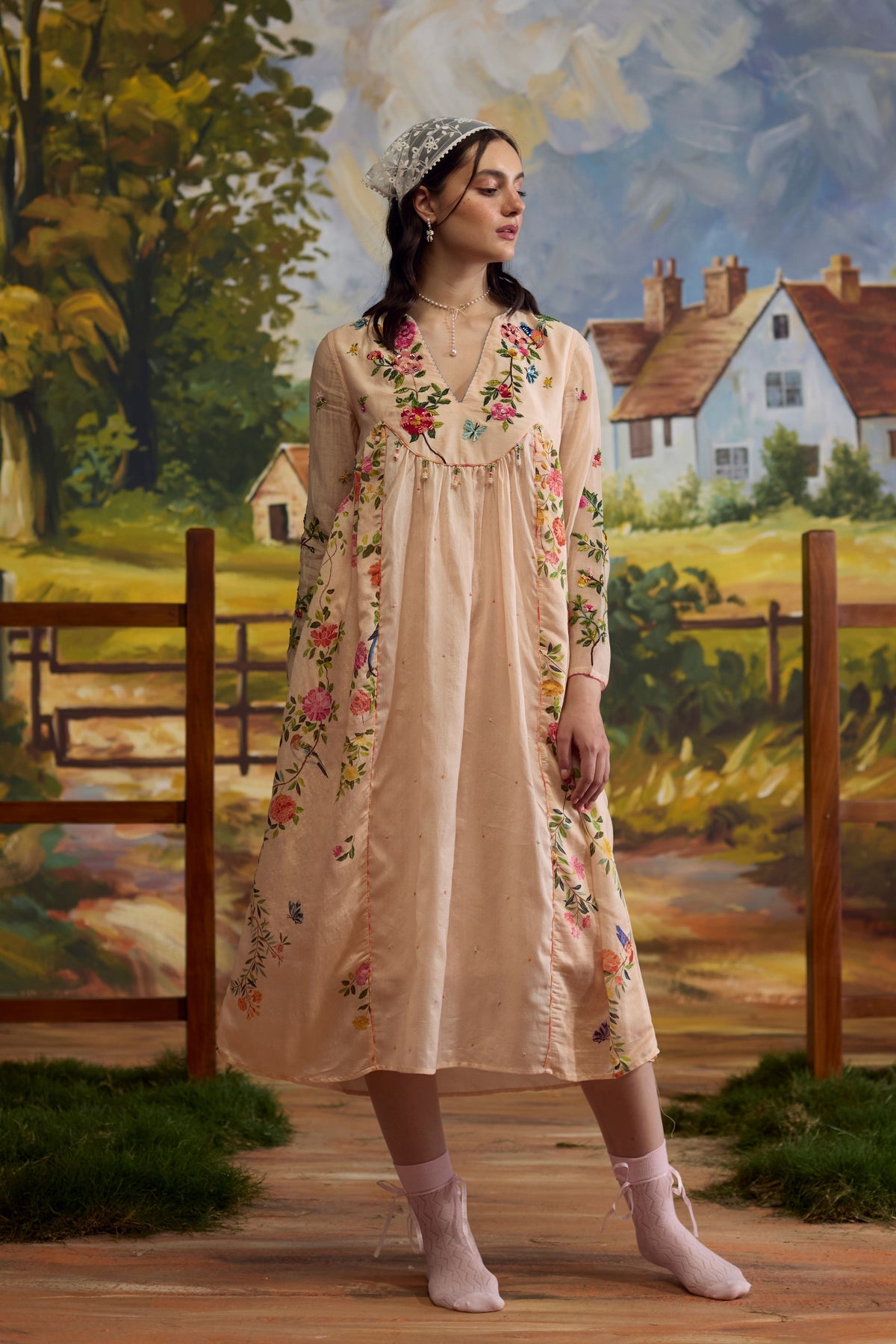 Sorbet Floral Dress