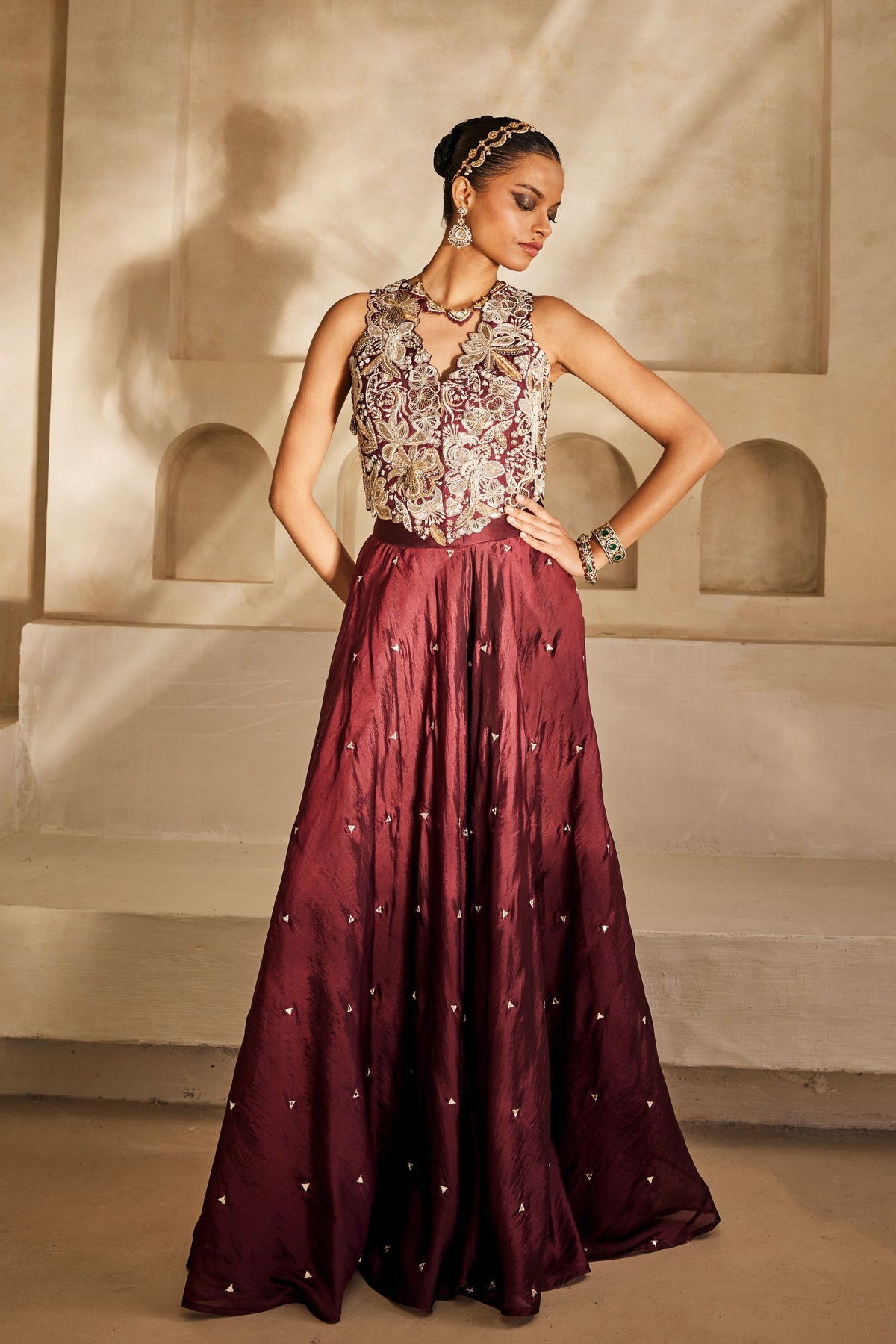 Gulnaz Waistcoat Set