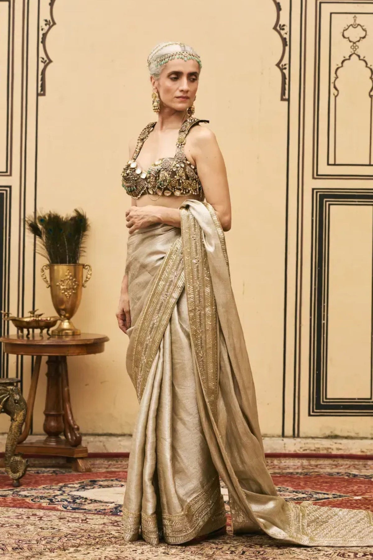 Swarnim Saree Set