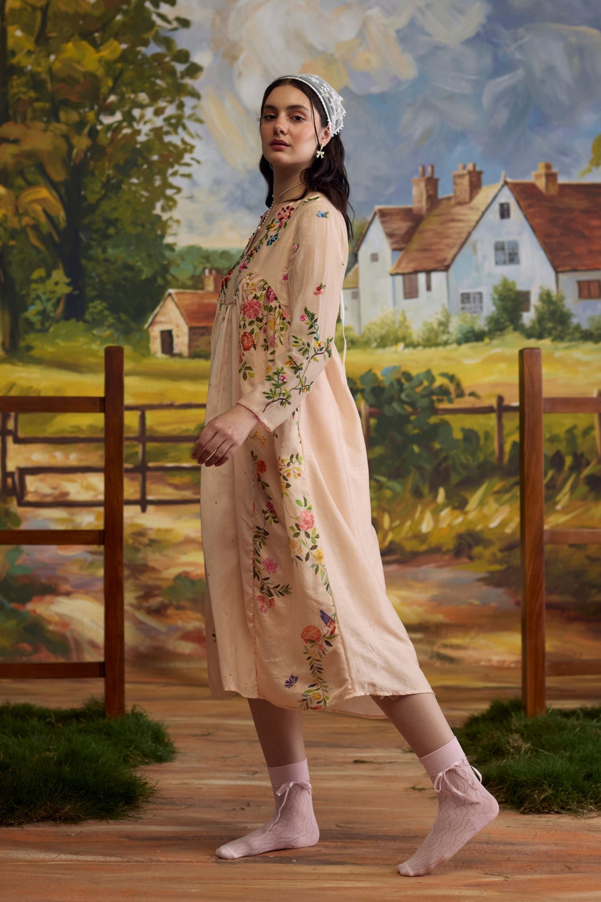 Sorbet Floral Dress