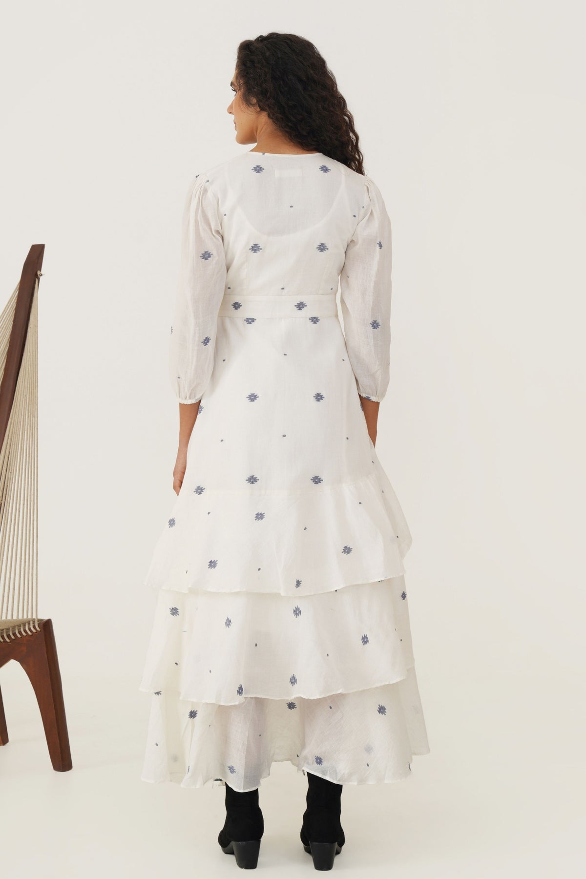 Ivory Olive Dress