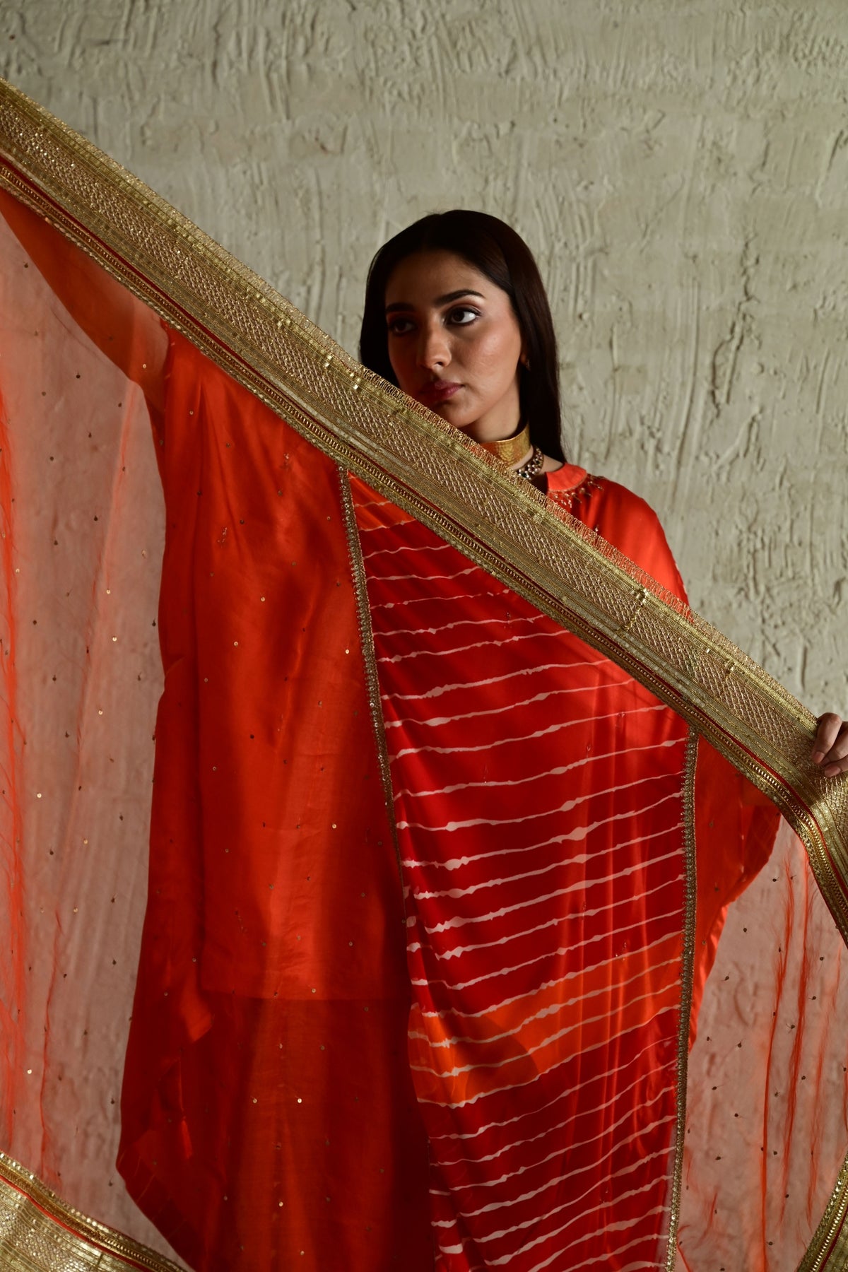 Festive Lace Dupatta