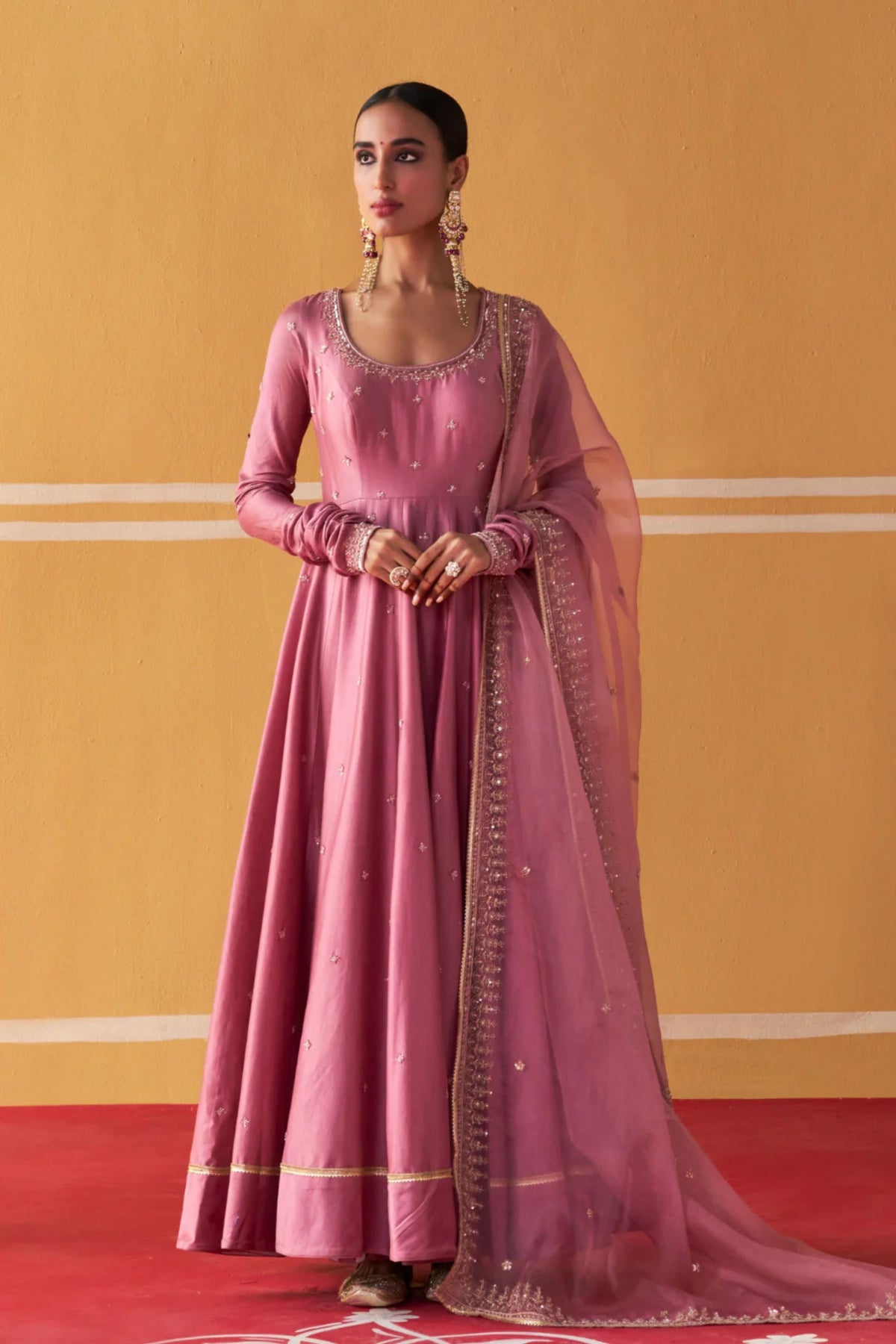 Pankul Anarkali Set