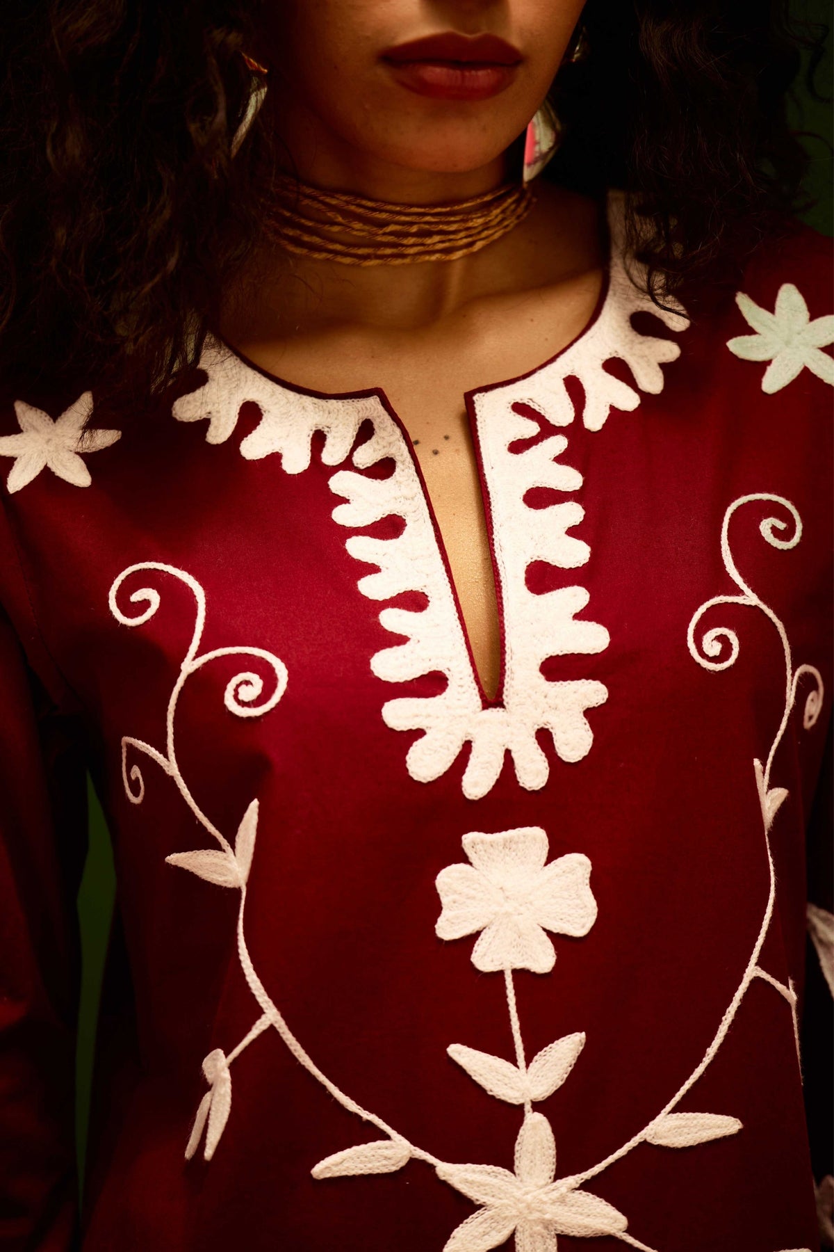 Burgundy Maxi Dress