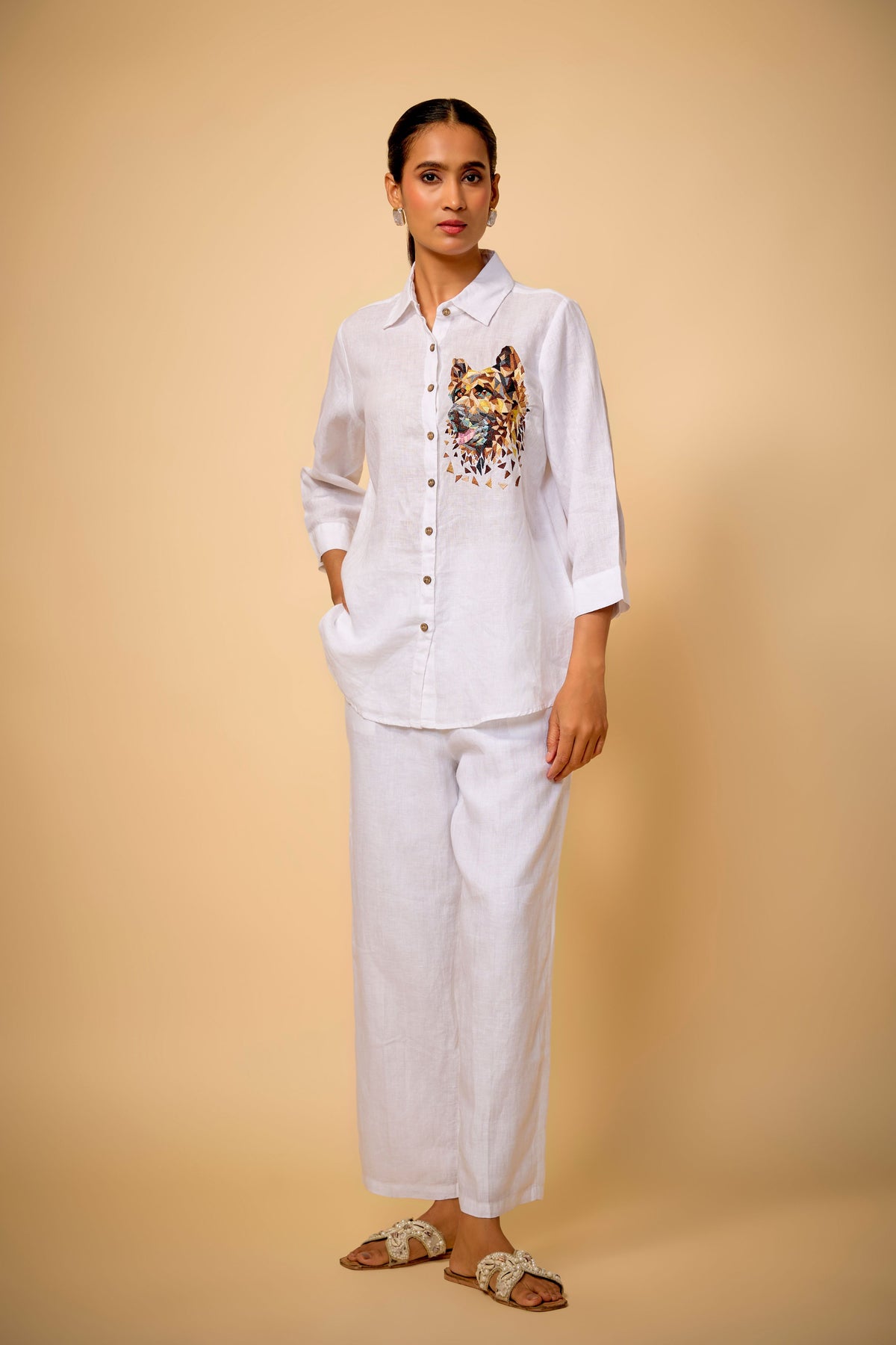 White Dog Shirt