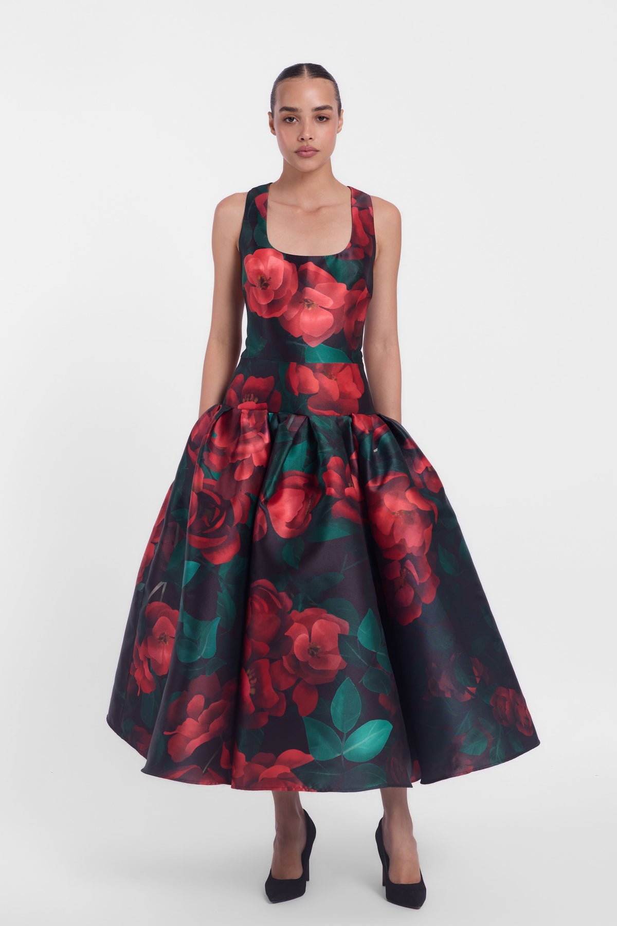 Racer Drop-waisted Midi