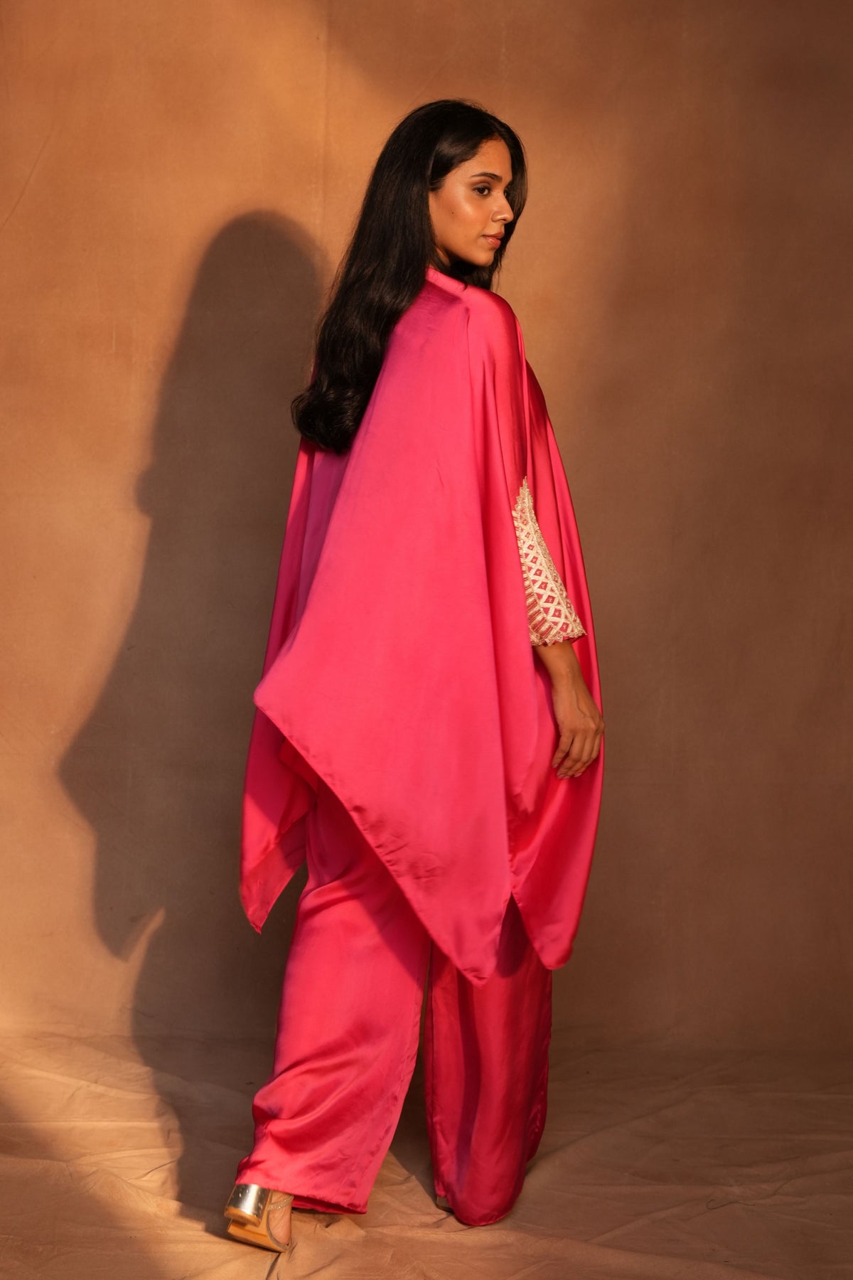 Pink Kaftan Set
