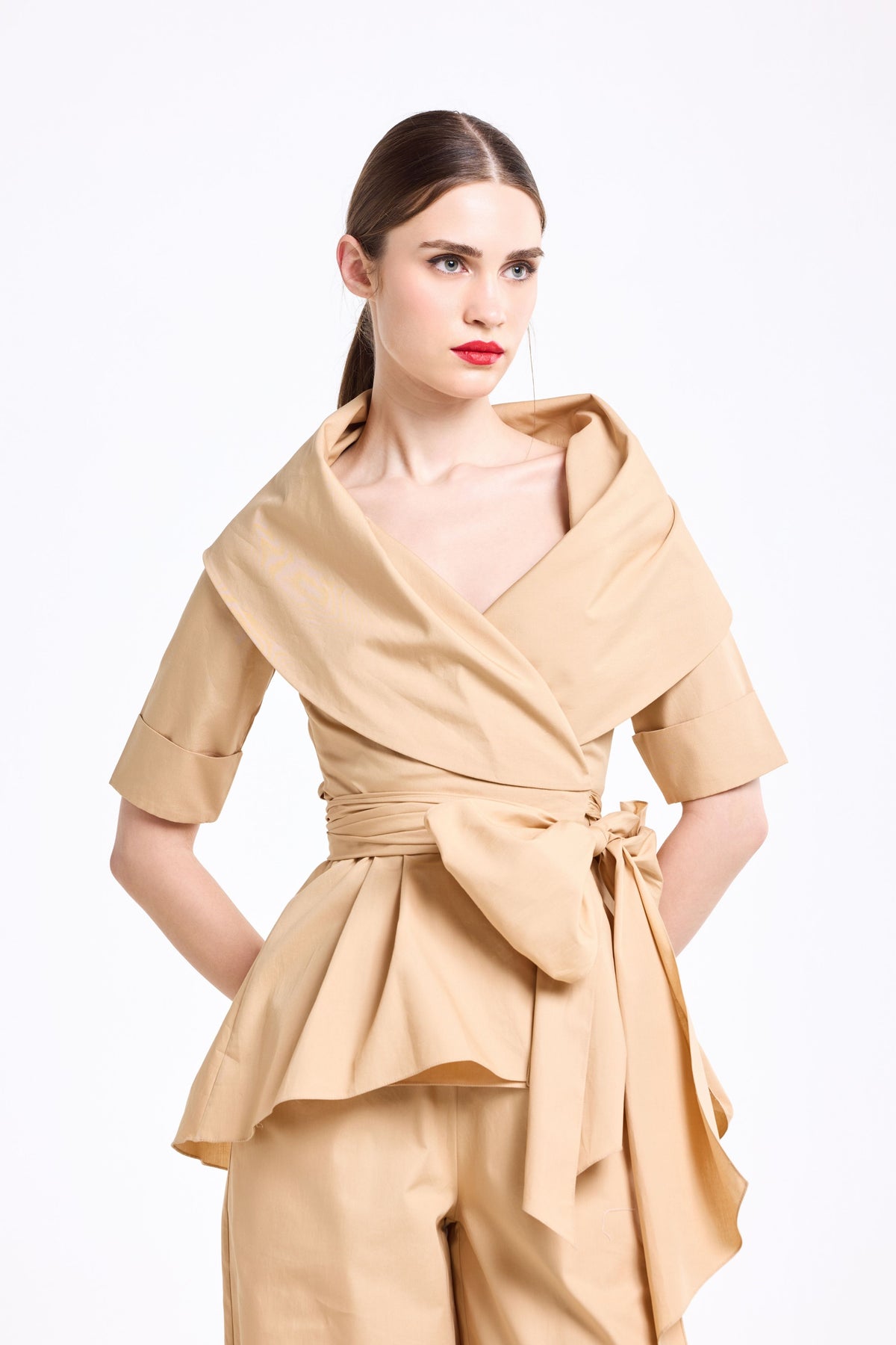 Wrap Top With Pants