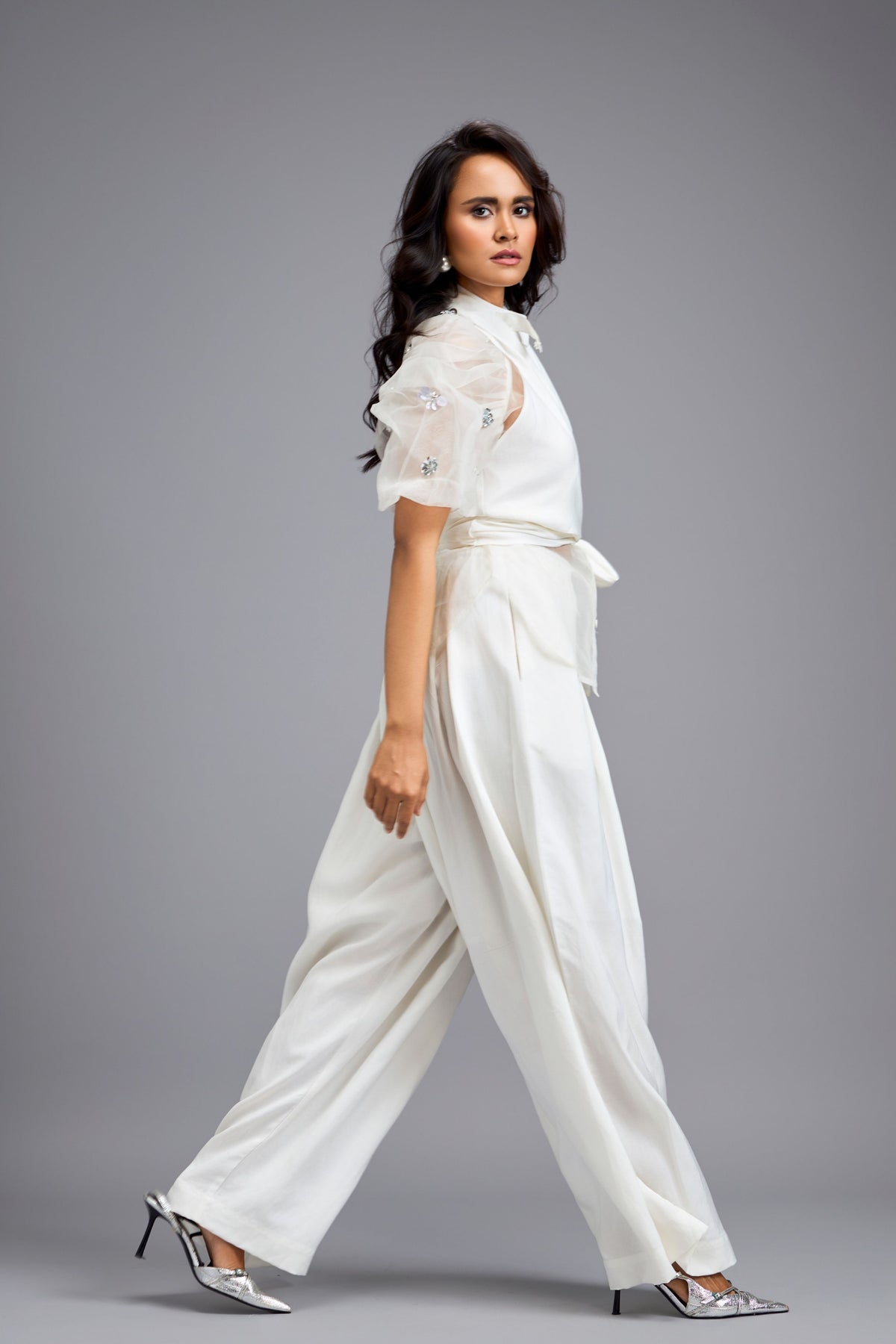 Flower Textured Co-ord Set