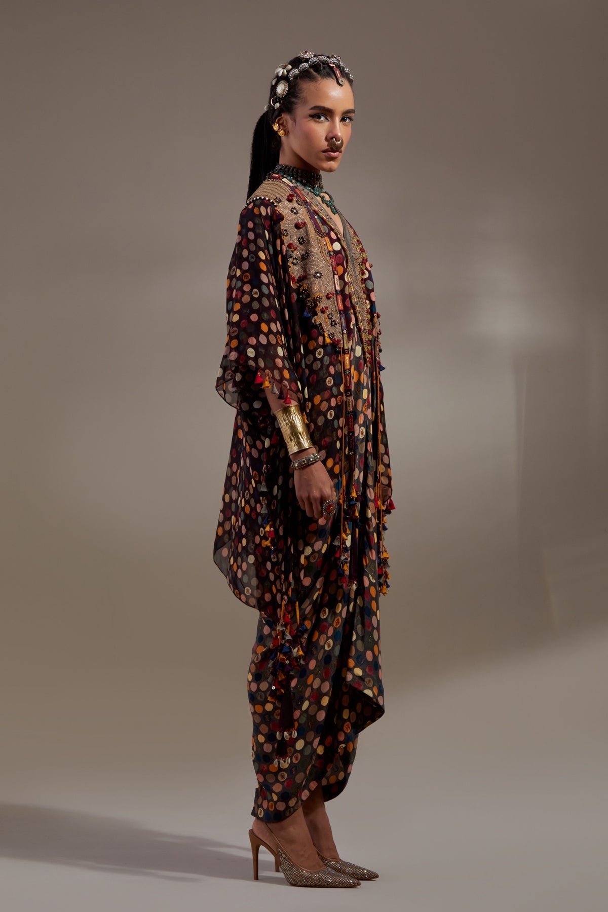 Veni Dupatta Jacket Set