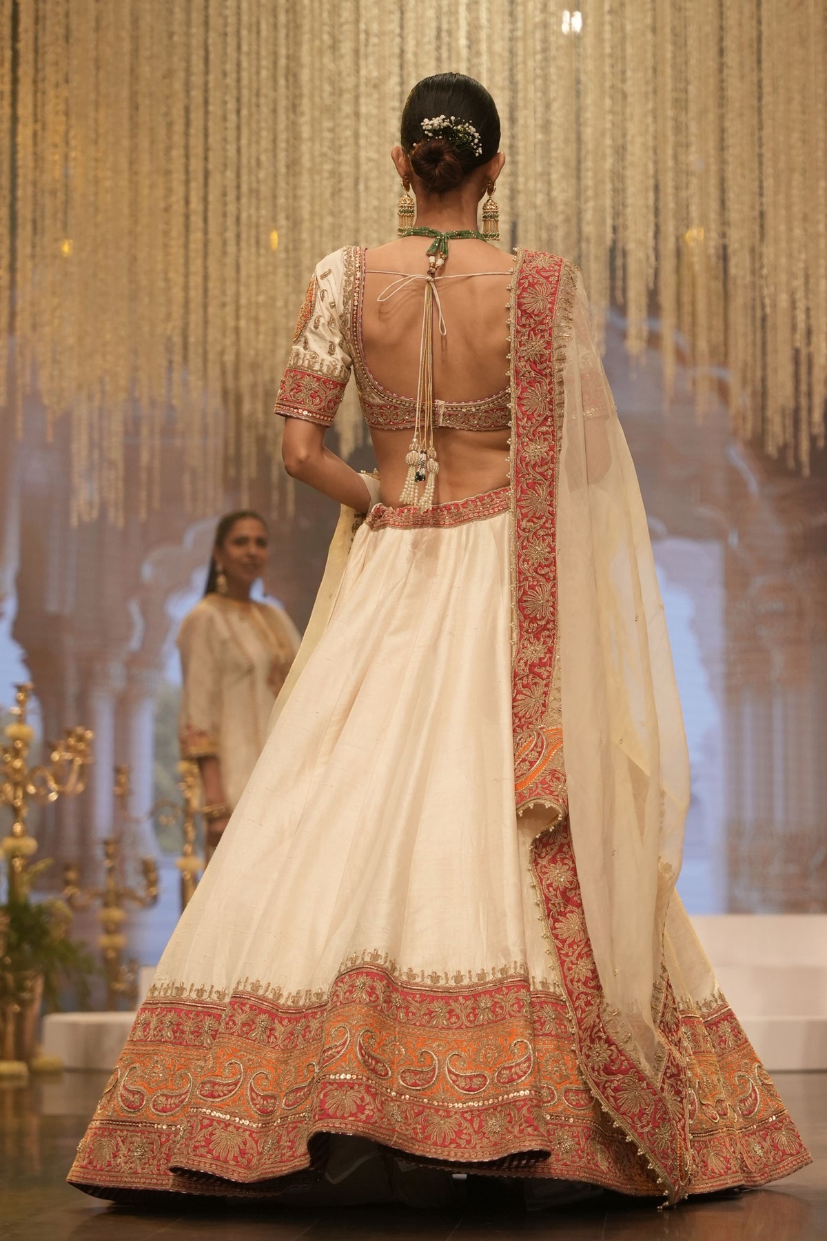 Daisy Ivory Lehenga Set