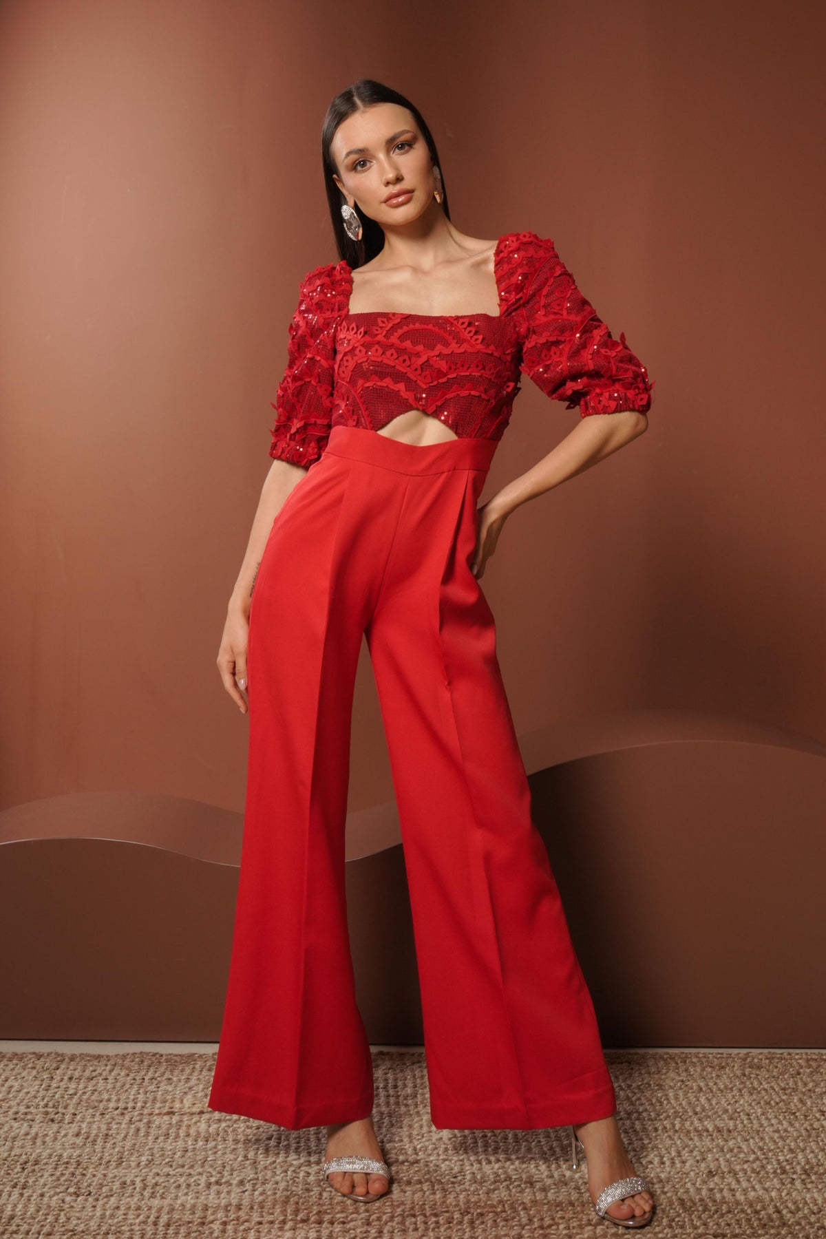 Sequinned Jumpsuit