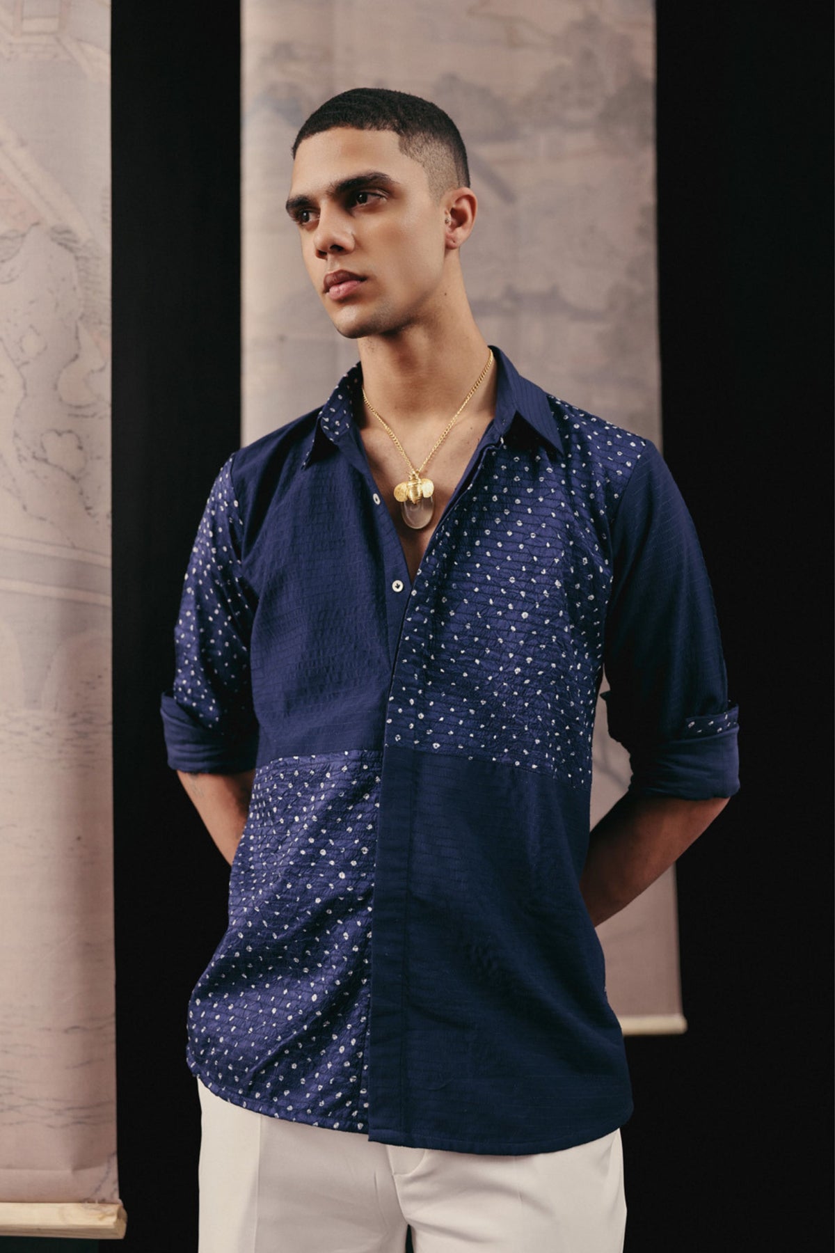 Applique Kurta Shirt