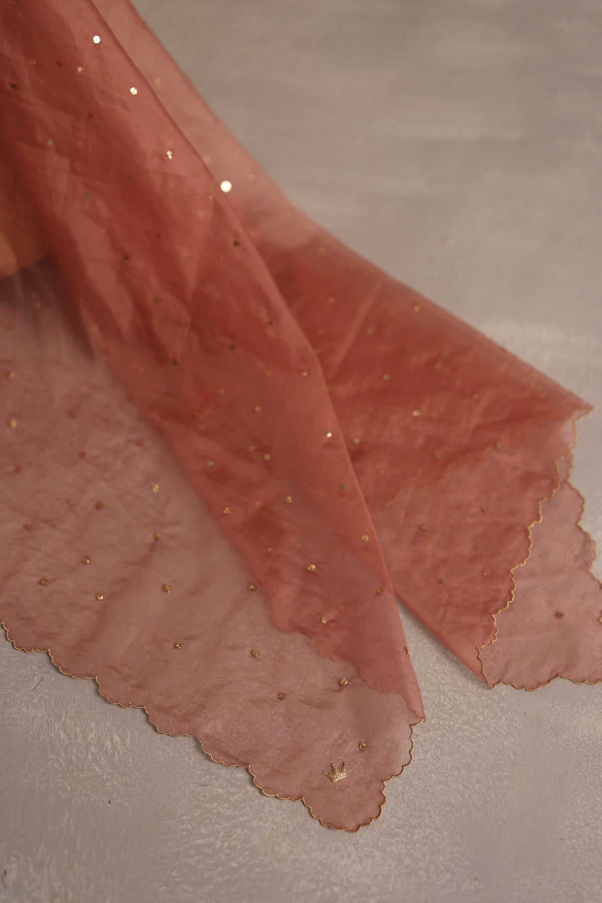 Malhar Peach Lehenga