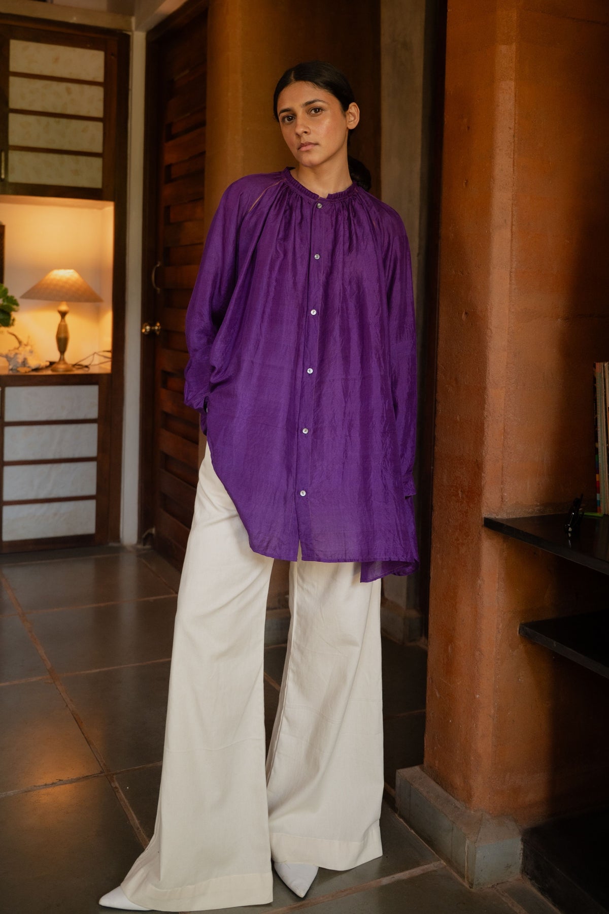 Purple Carol Top