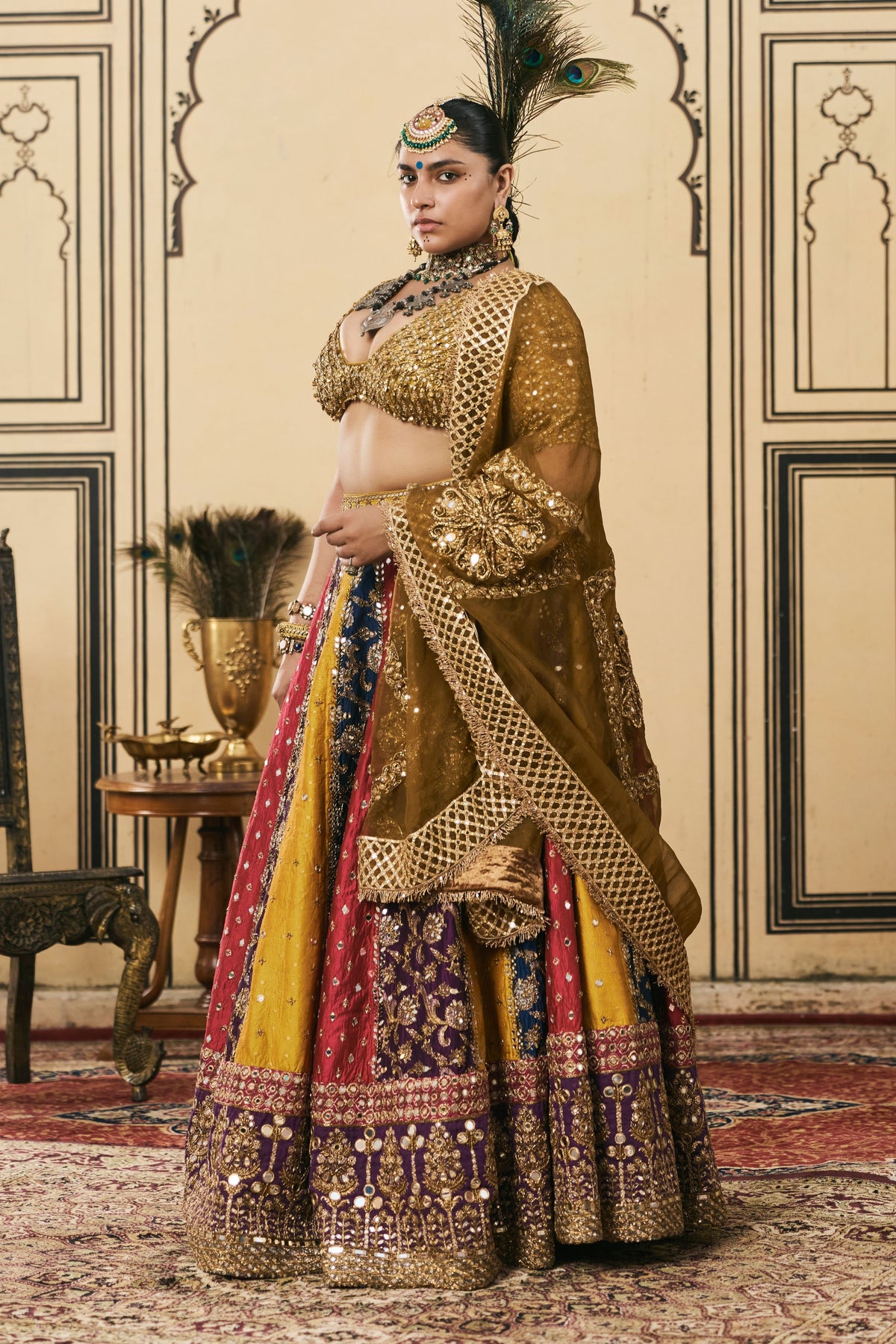 Rangotsav Phulkari Lehenga Set