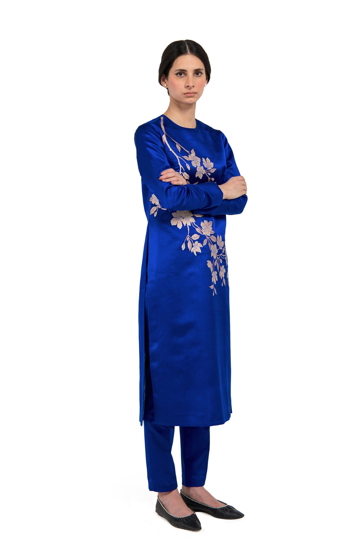 Ruka &amp; Suzume Blue Kurta Set