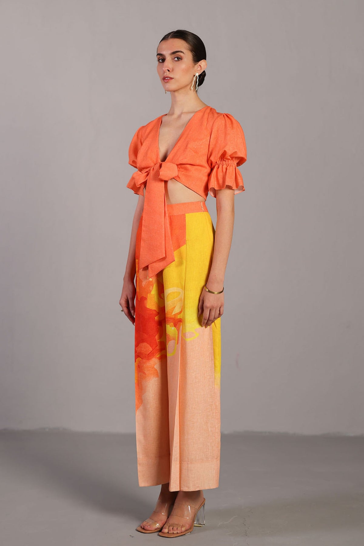 Yellow and Orange Pants