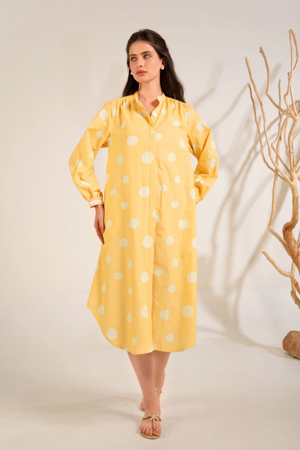Lemon Sorbet Kurta Set