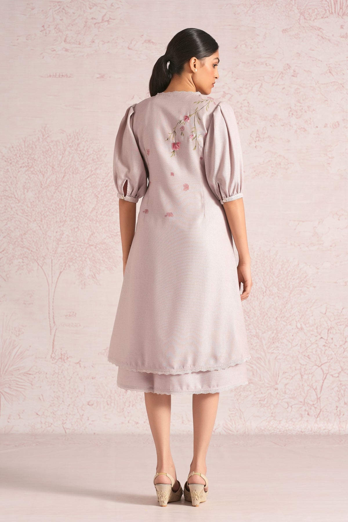 Blush Mauve Elora Dress