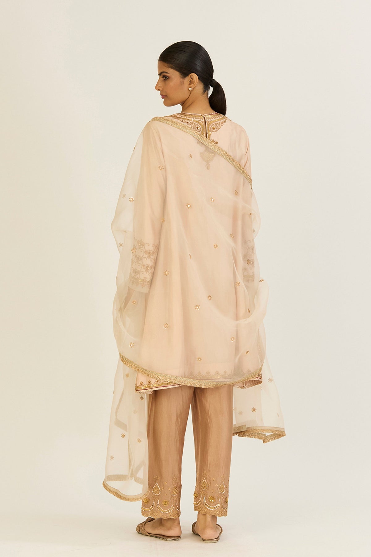 Sheetal Champagne Dupatta