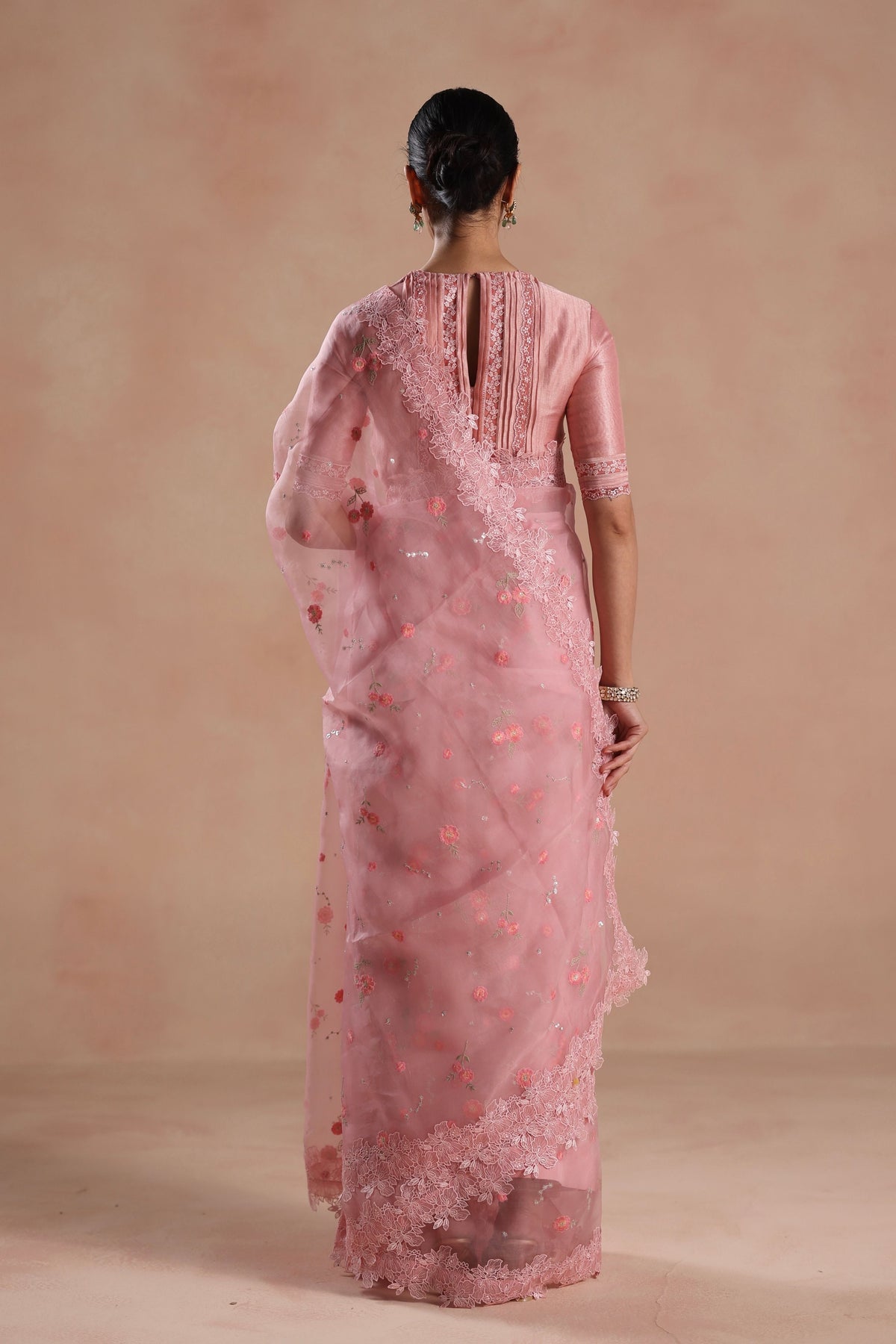 Shiloh Pink Saree