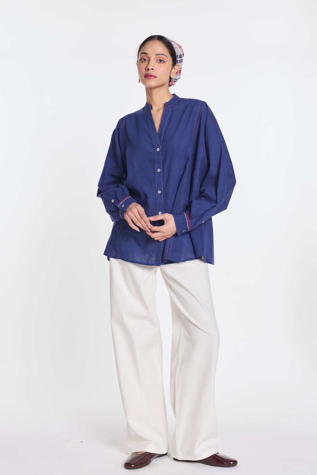 Fleur Panelled Shirt