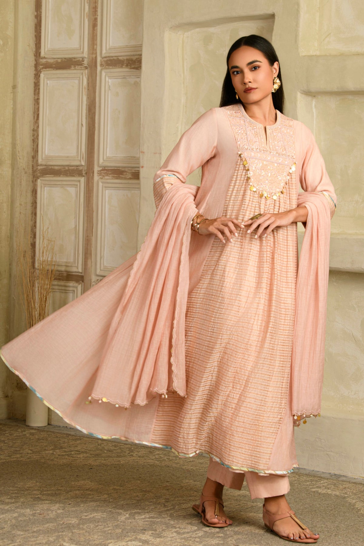 Aarzoo Padmika Blush Anarkali Set