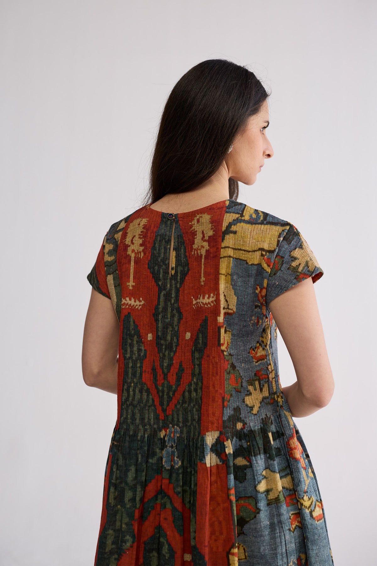 Alo Cotton Pintucks Dress