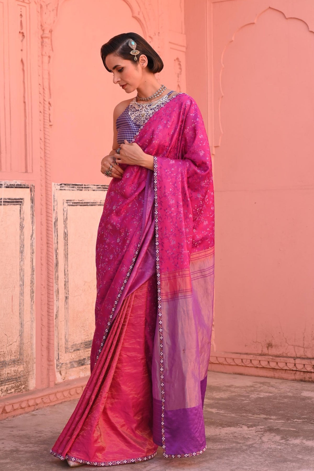 Jameela Tanchoi Handloom Sari