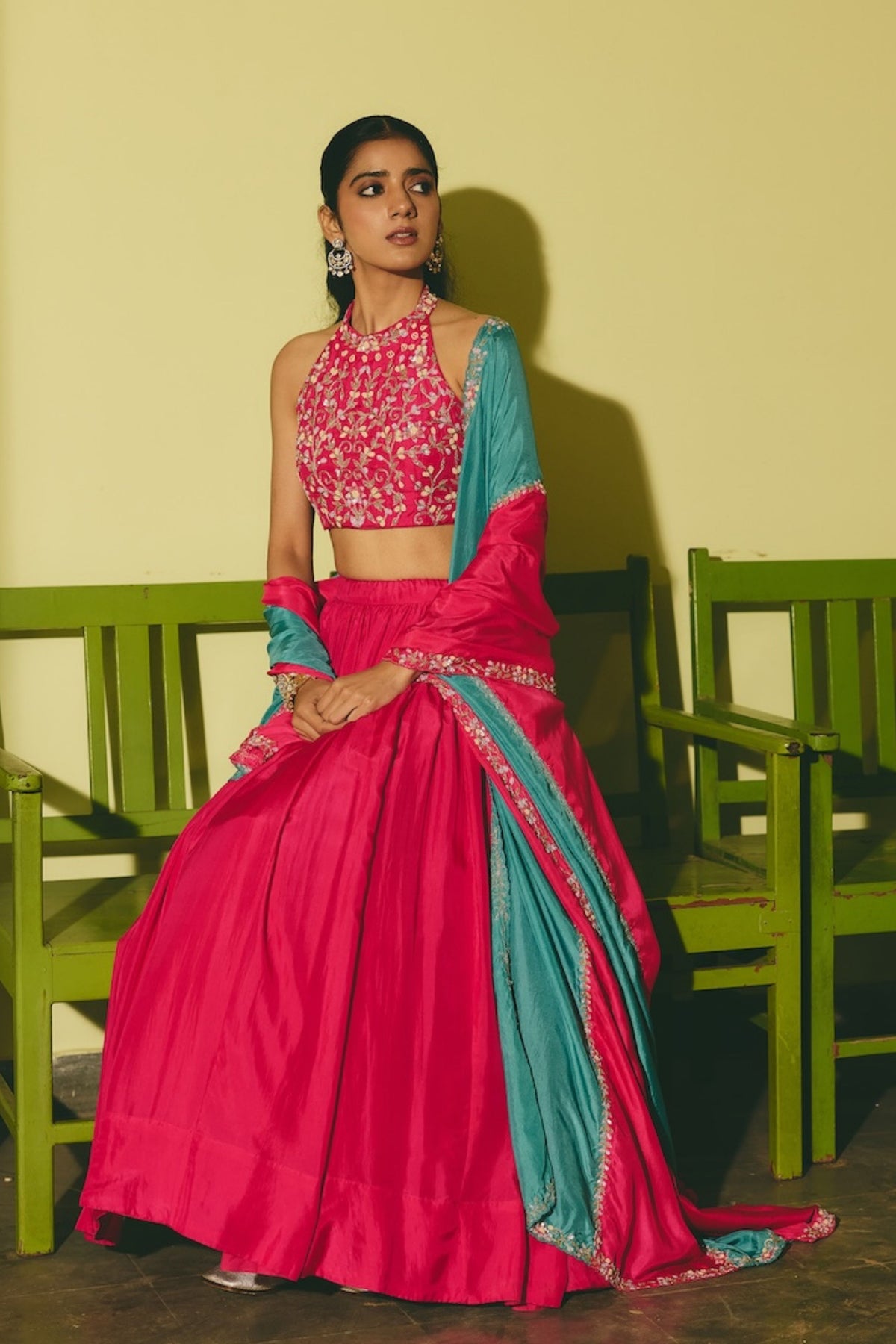 Mehergul Abroo Lehenga and Blouse