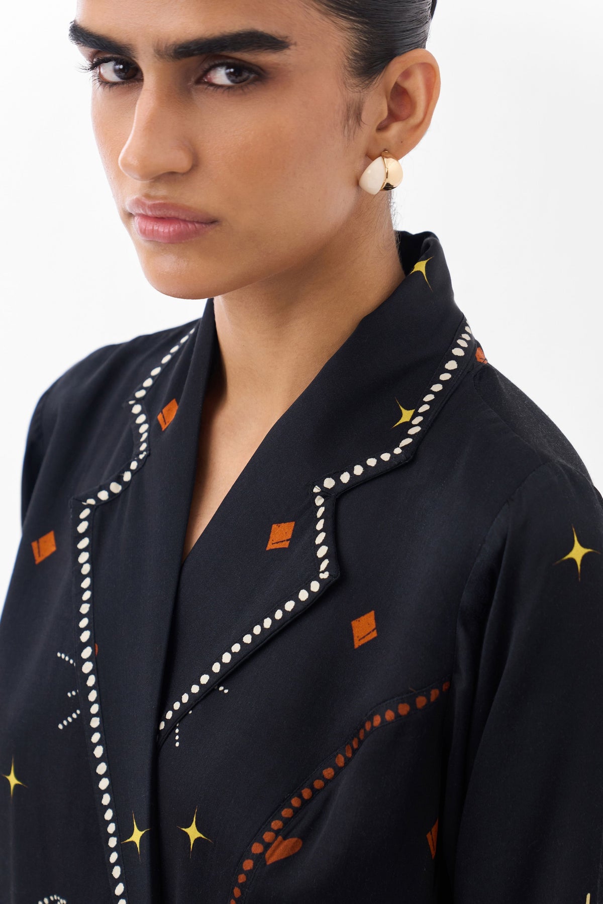 Willow Maxi Postcards Petals Blazer Dress