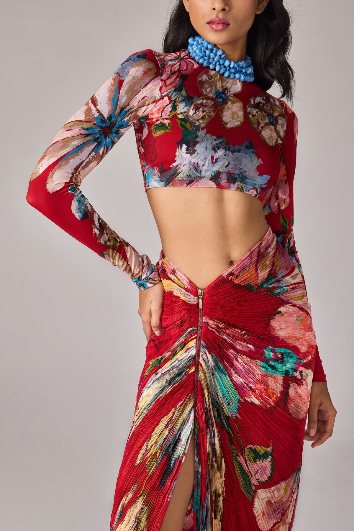 Maroon Prime Gigi Blouse