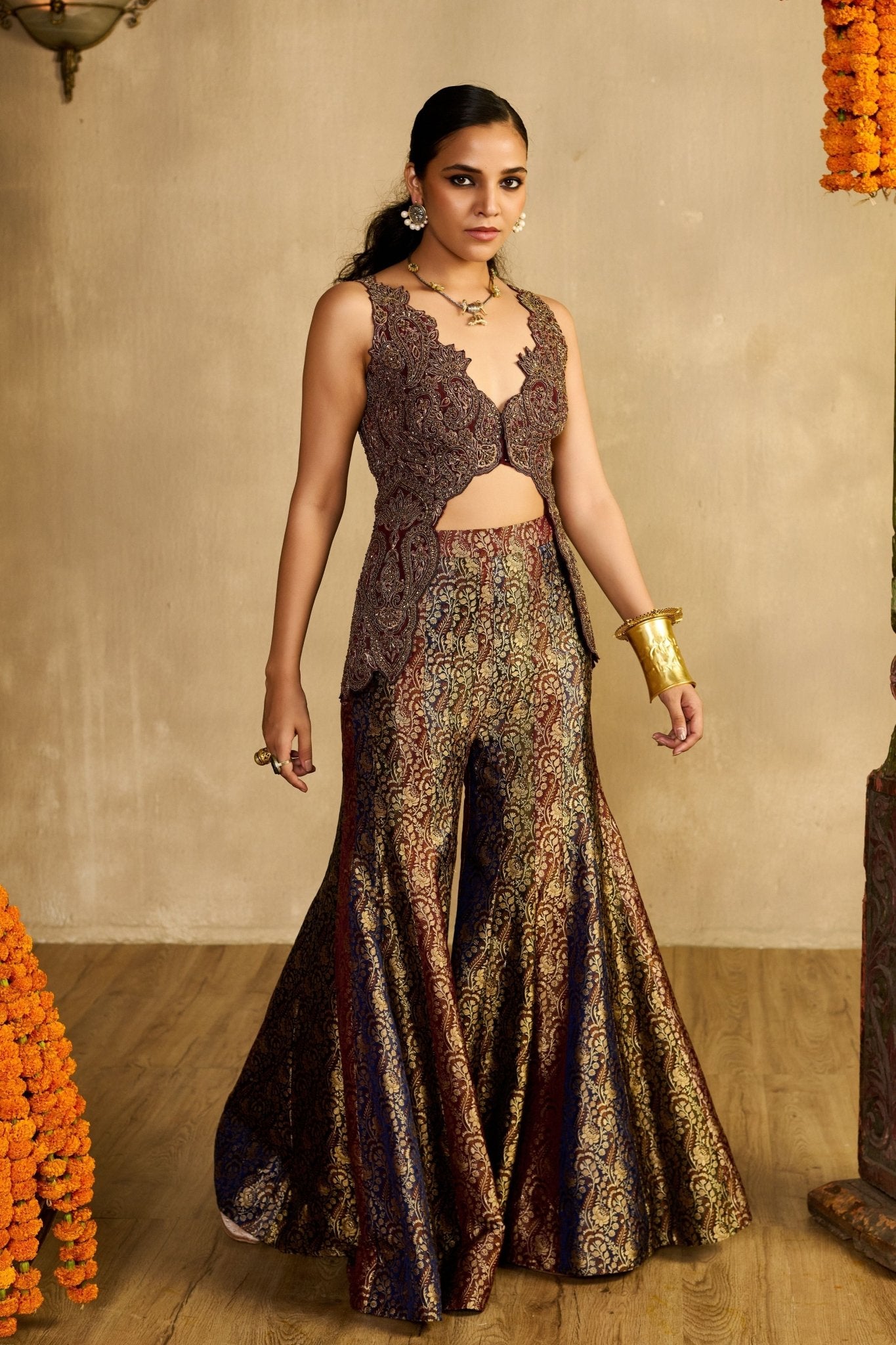 Aangan Sharara Set - Reeti Arneja - Elahe