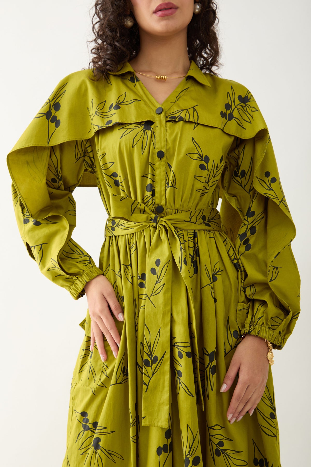 Aston Leaf Dress