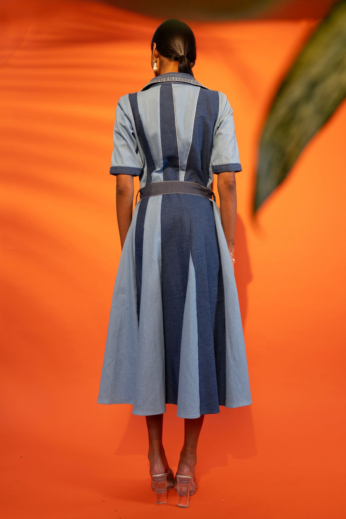 Indigo Orbit Dress