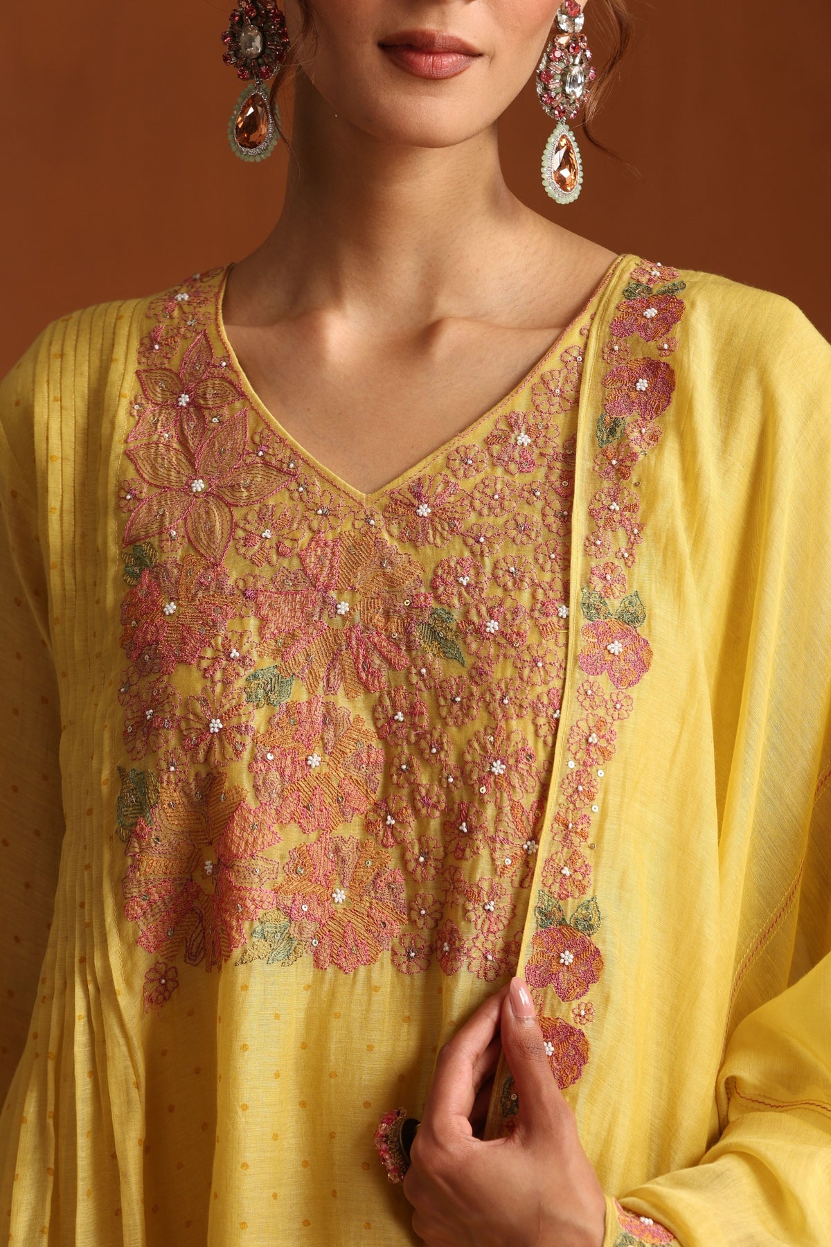 Sunflower Kurta Set