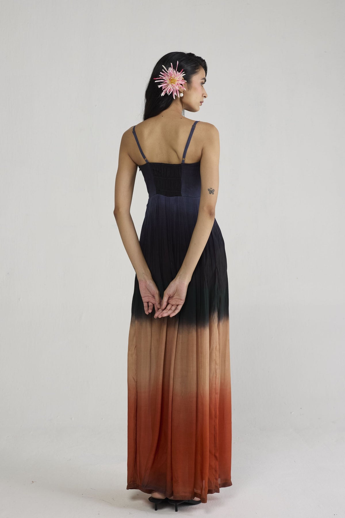 Ume Crepe Bralette Dress