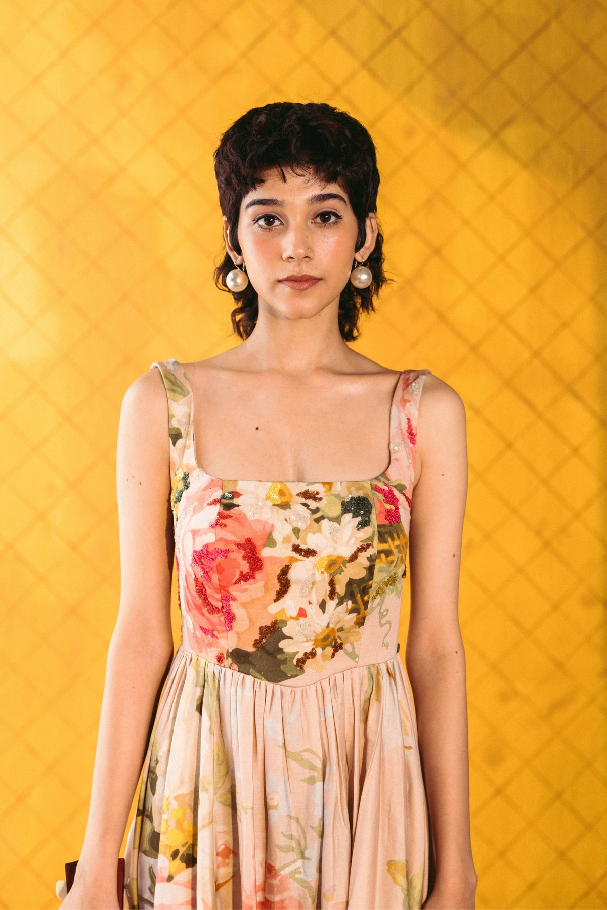 Hazel Embroidered Dress