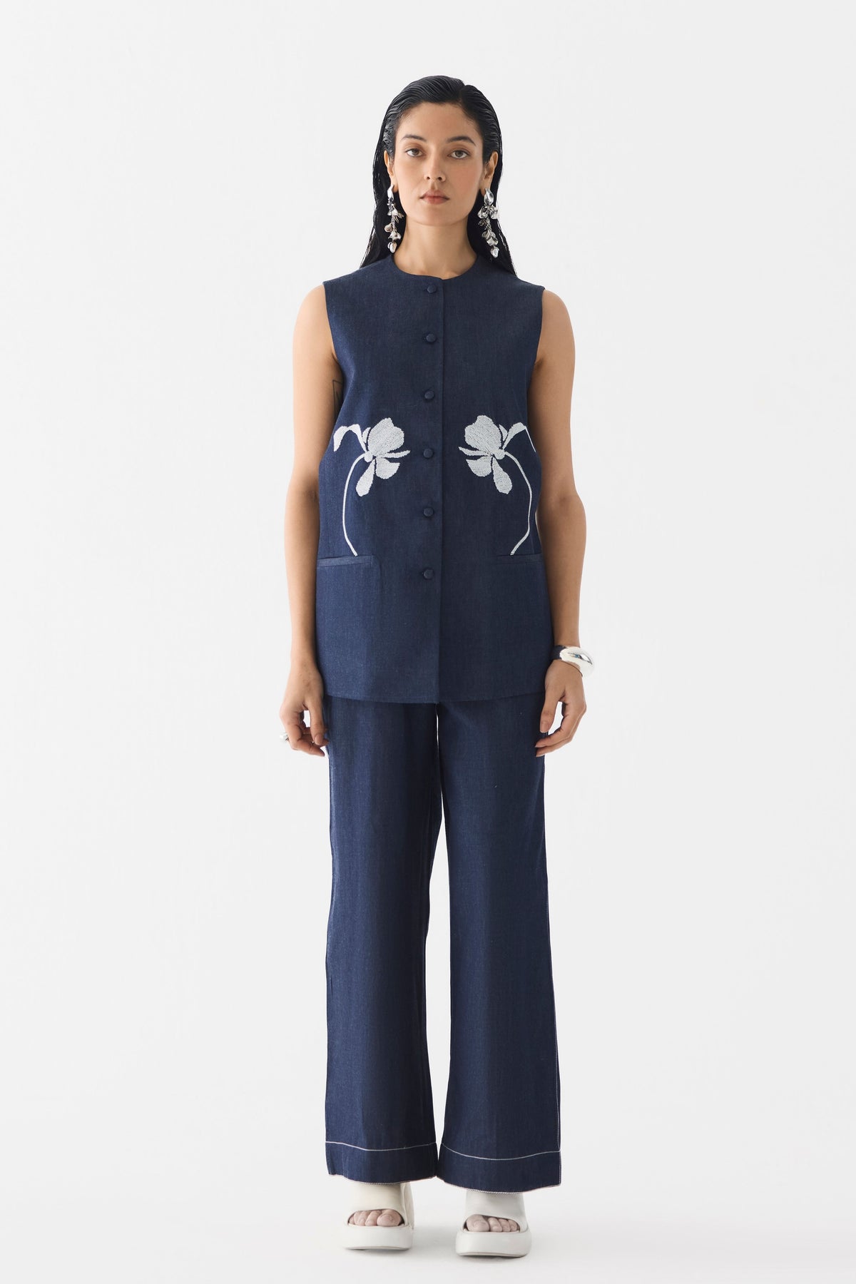 Tiger Lily Denim Blazer & Trousers