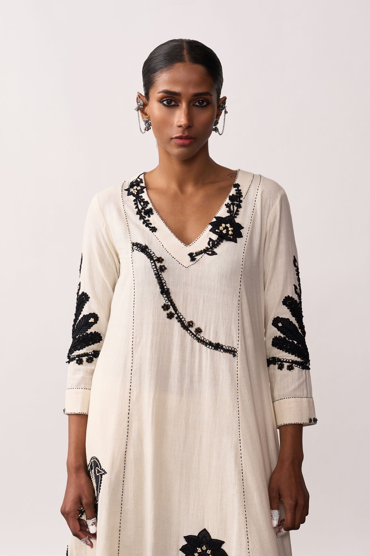 Sucheta Ivory Kurta Set