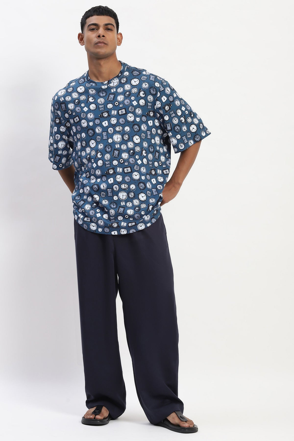 Clock Print T-shirt