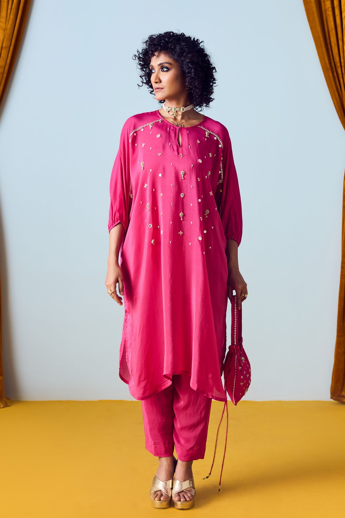 Shee Pink Kurta Set