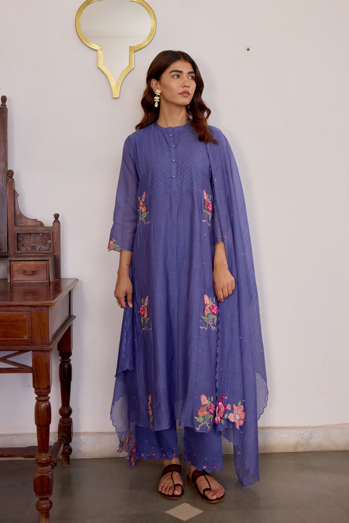 Bluebell Blush Suit Set