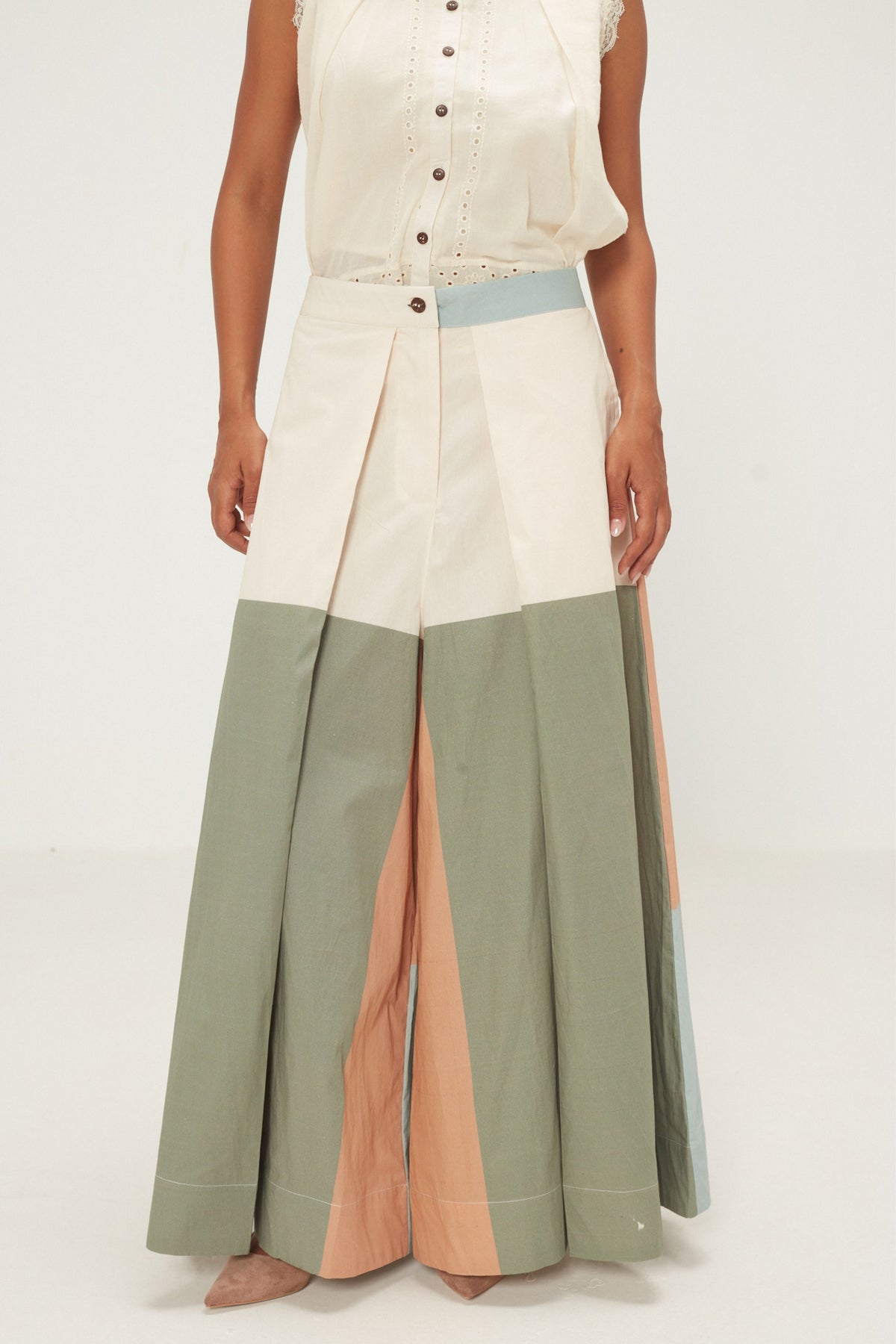 Teal Dune Pants